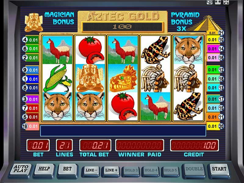 онлайн игровой автомат золото ацтеков